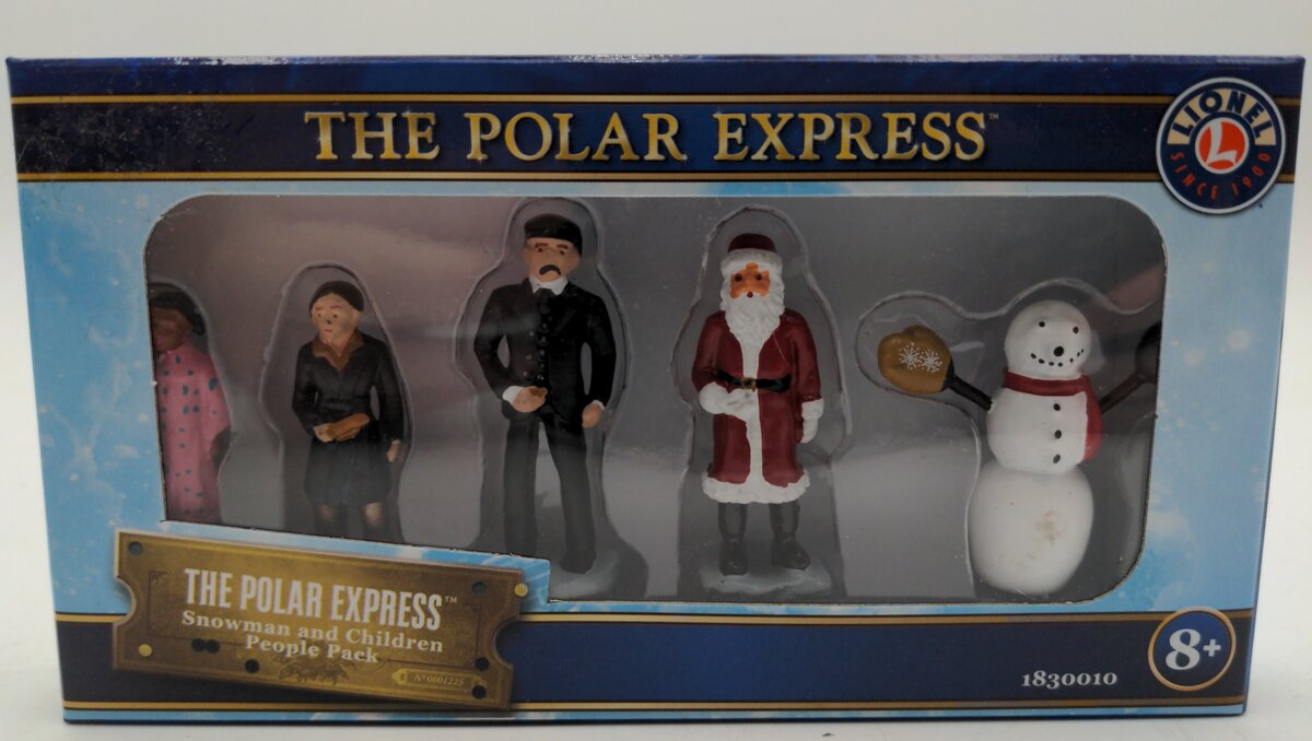 Lionel 1830010 O The Polar Express Snowman, Children, Santa Figures (Set of 5)