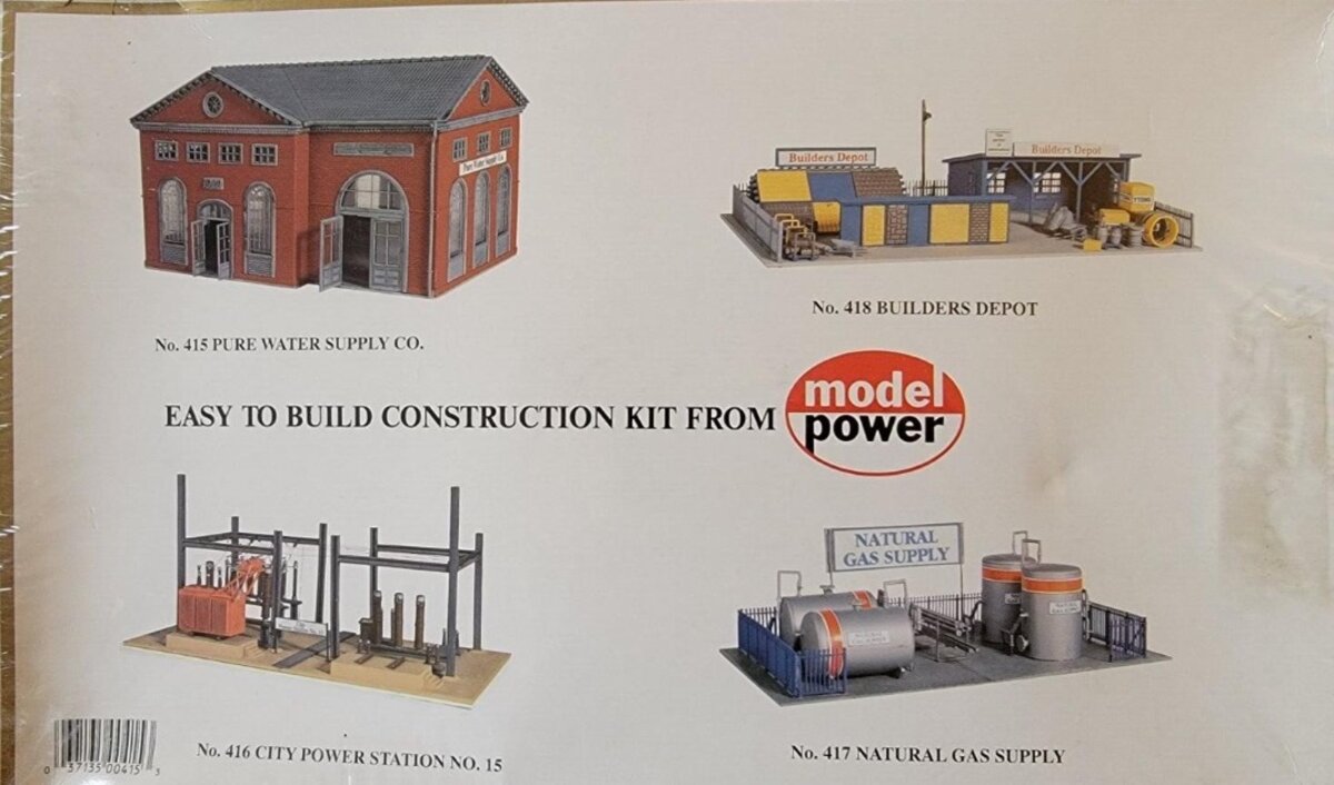 Model Power 415 HO Pure Water Supply Co. Building Kit