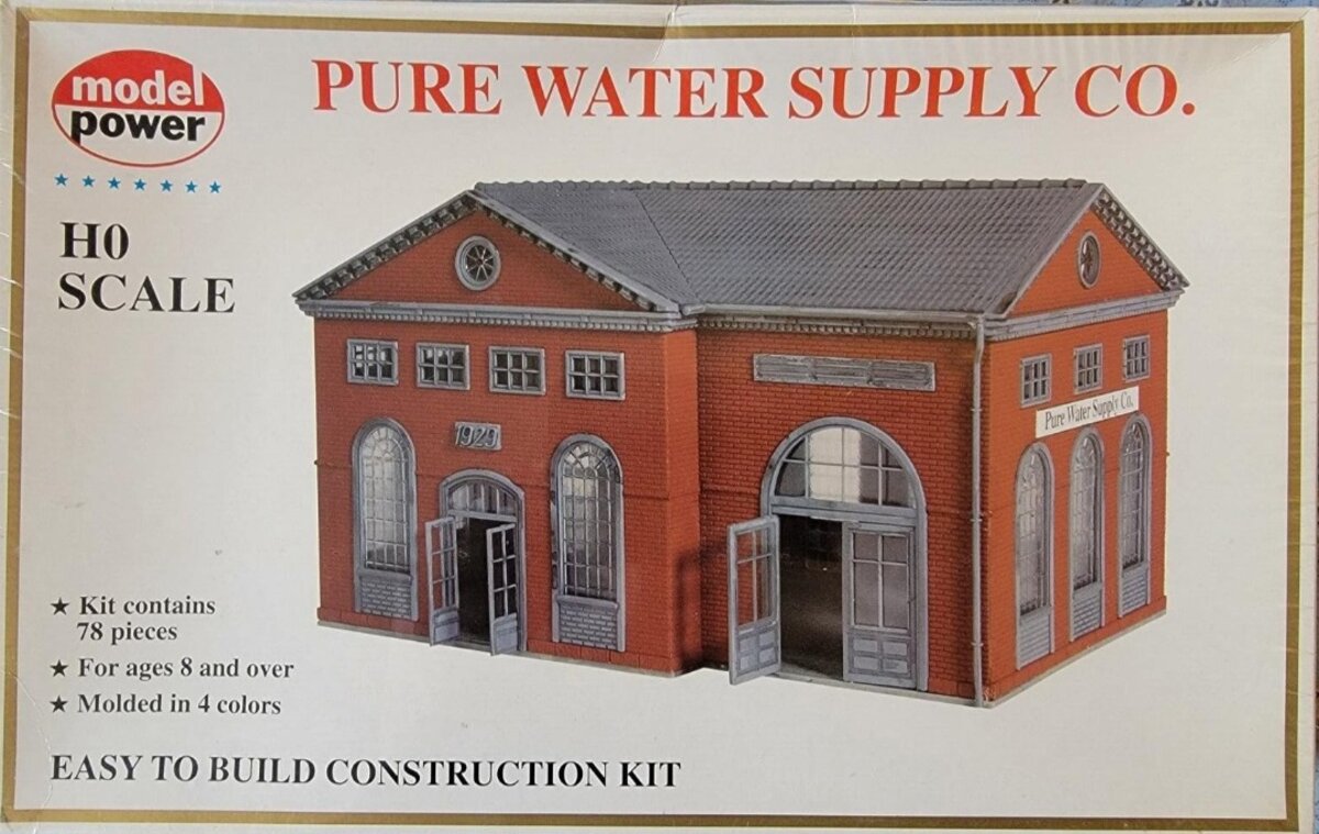 Model Power 415 HO Pure Water Supply Co. Building Kit