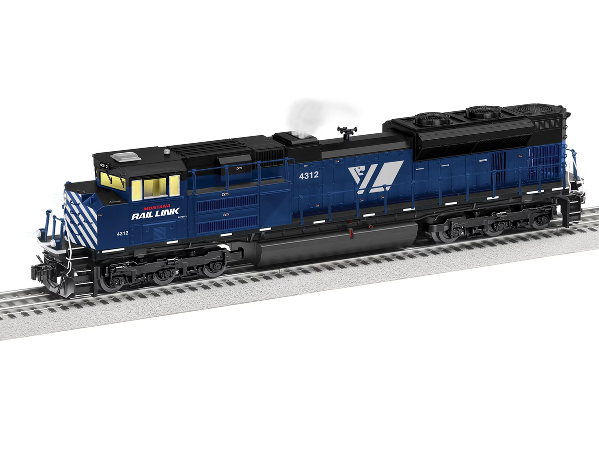 Lionel 6-84105 O Gauge Montana Rail Link SD70ACe Diesel Engine #4312 with LEGACY