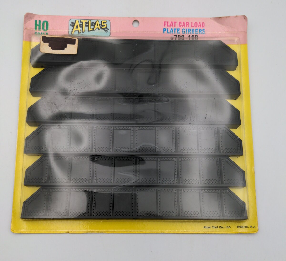 Atlas 790-100 HO Scale Flat Car Load Plate Girder (Set of 6)