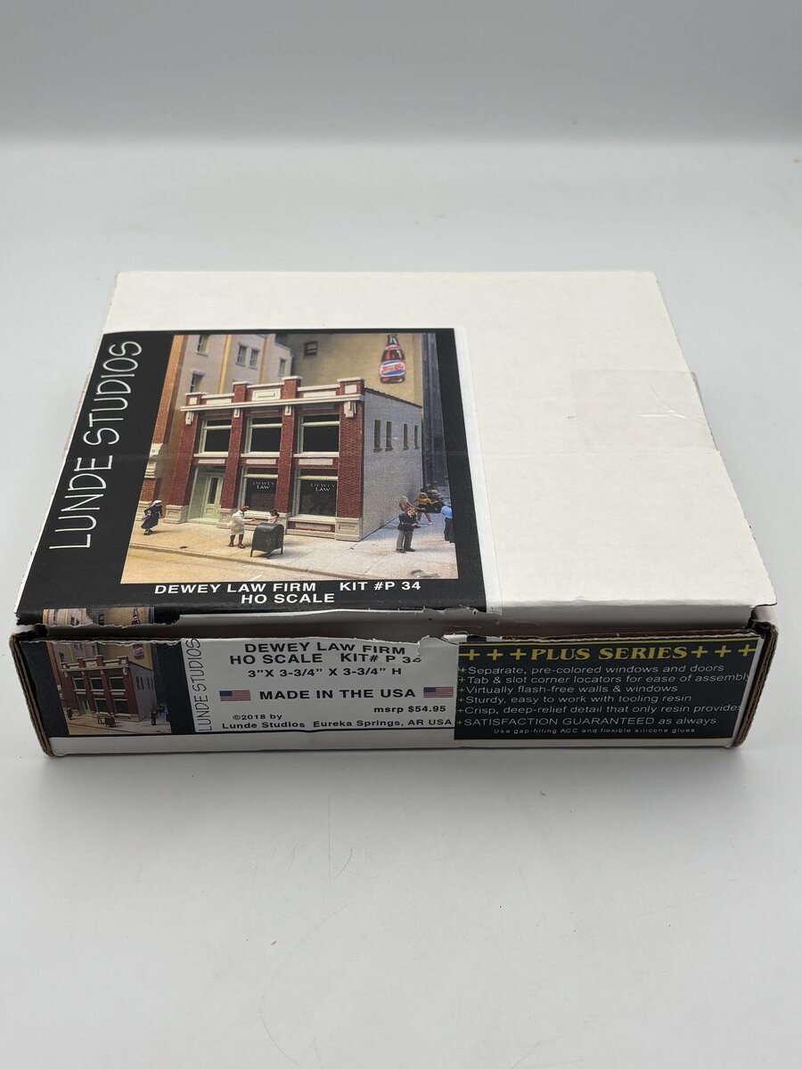 Lunde Studios 34 HO Dewey Law Structure Building Kit