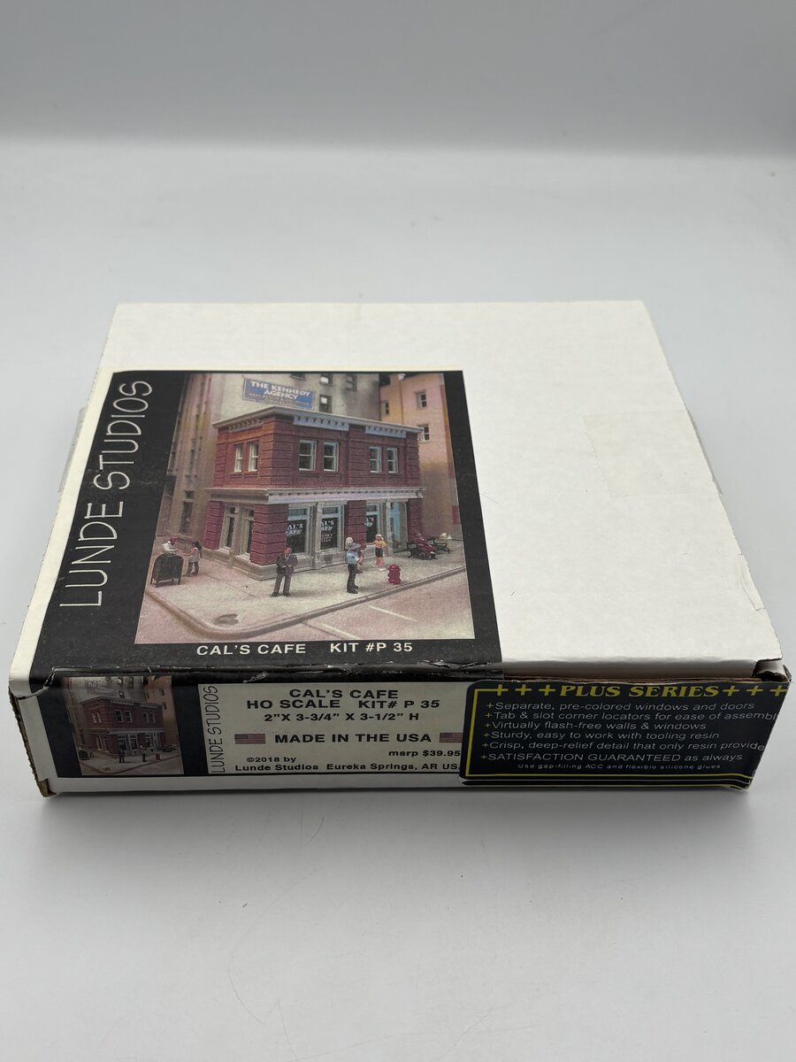 Lunde Studios 35 HO Cal's Cafe Building Kit