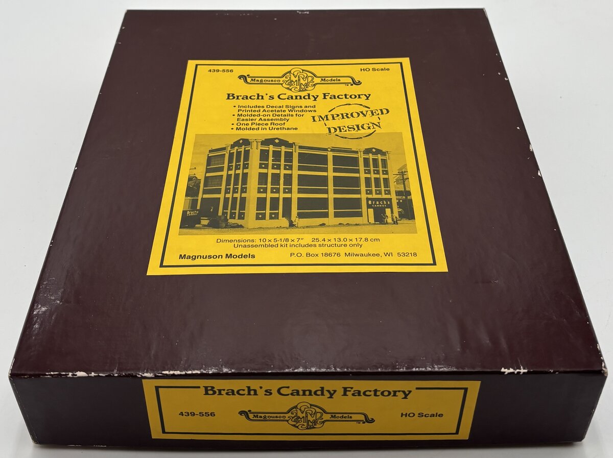 Magnuson Models 439-556 HO Scale Brach's Candy Factory Building Kit