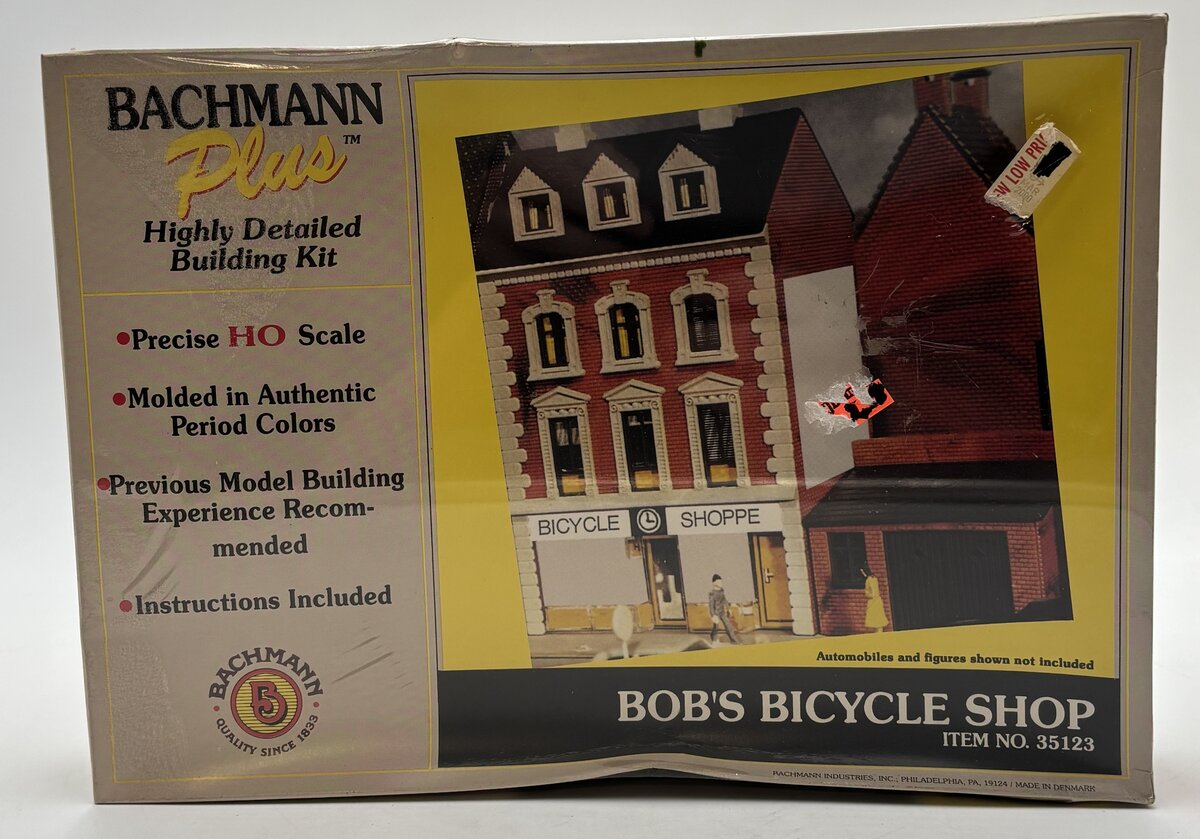 Bachmann 35123 HO Bob's Bicycle Shop Building Kit