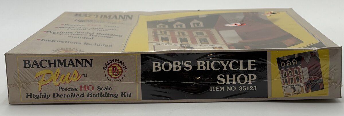 Bachmann 35123 HO Bob's Bicycle Shop Building Kit