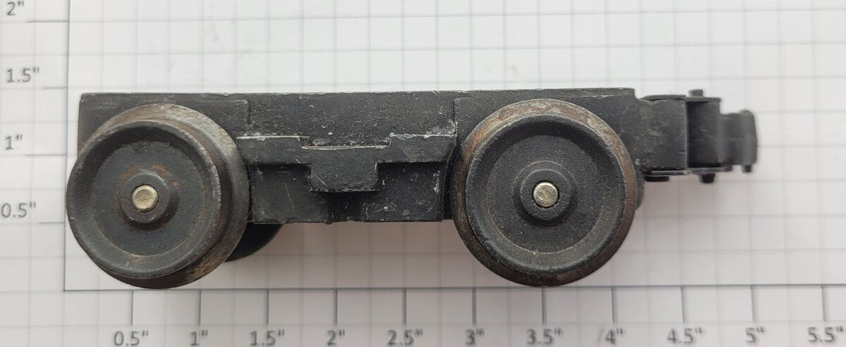Lionel 2333-151X4CM F3 Rear Power Truck Frame Geared Axles & Coupler