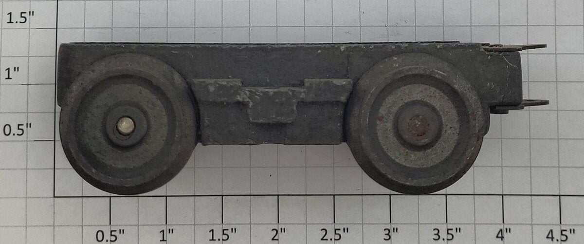 Lionel 2333-151X5CM F3 Rear Power Truck Frame with Coupler Mount no Gears