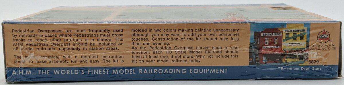 AHM 5865 HO Pedestrian Overpass Building Kit