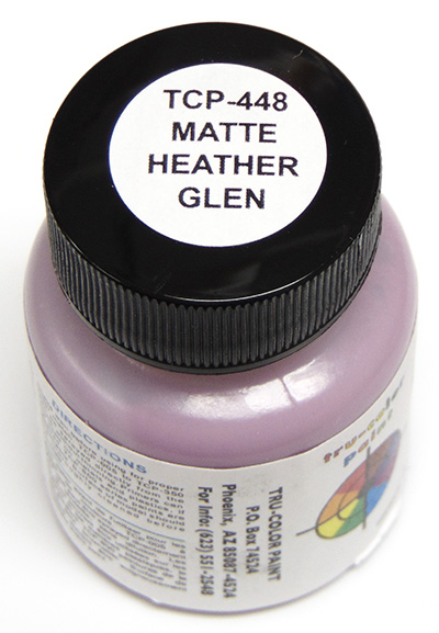 Tru-Color 448 1 oz. Bottle Matte Exterior Wall - Heather Glen Sprayable Paint