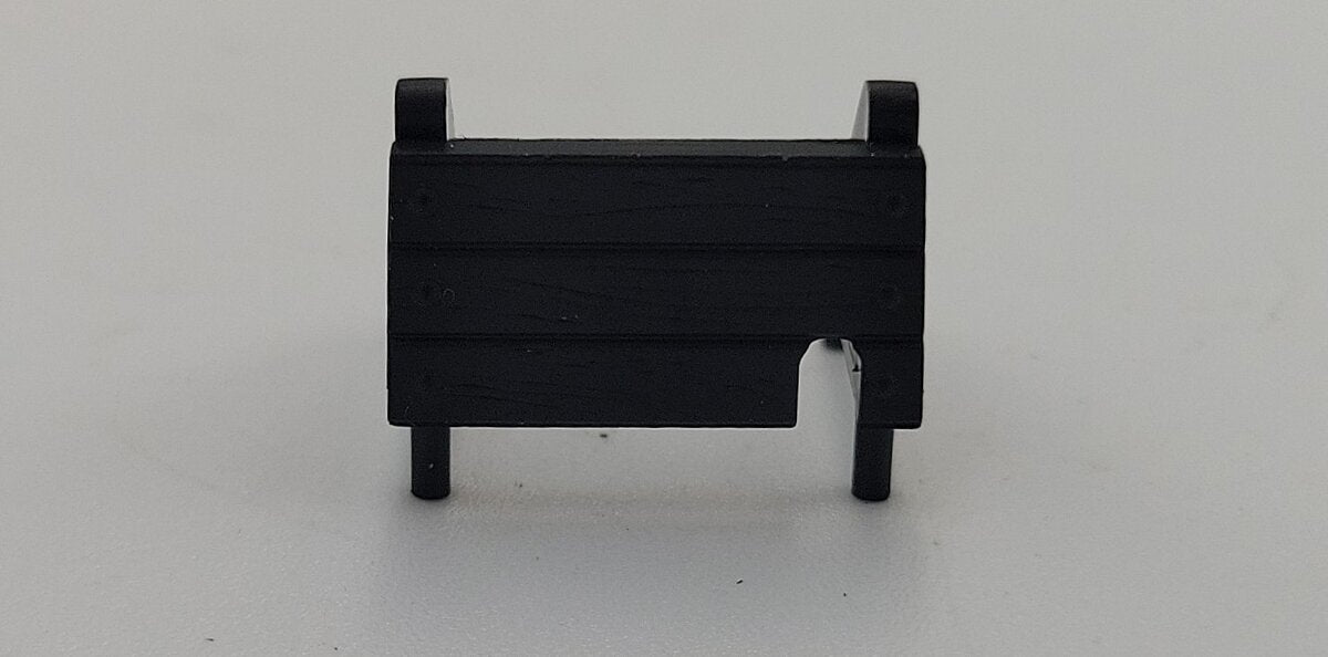 LGB 4090/17 G Scale Black Boxcar Brakewheel Platform Step