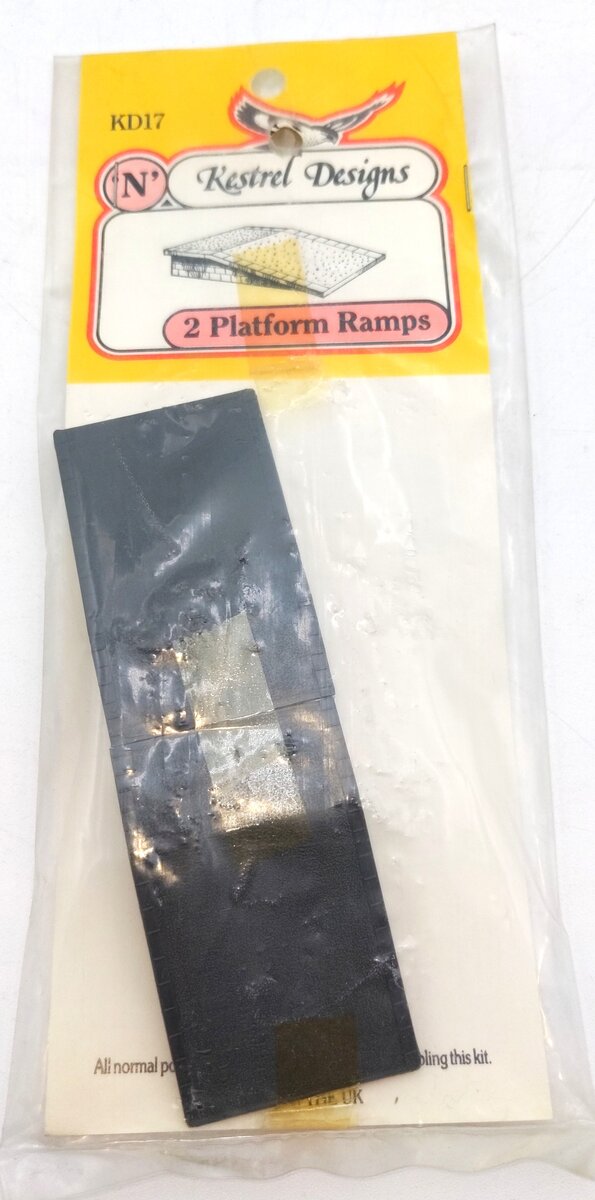 Kestrel Designs KD17 N Scale 2 Platform Ramps