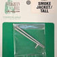 Evergreen Hill EH617 HO White Metal Tall Smoke Jacket (Pack of 2)