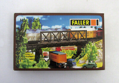 Faller B-534 HO Scale Bridge Support Pillars Plastic Model Set (Pack of 20)