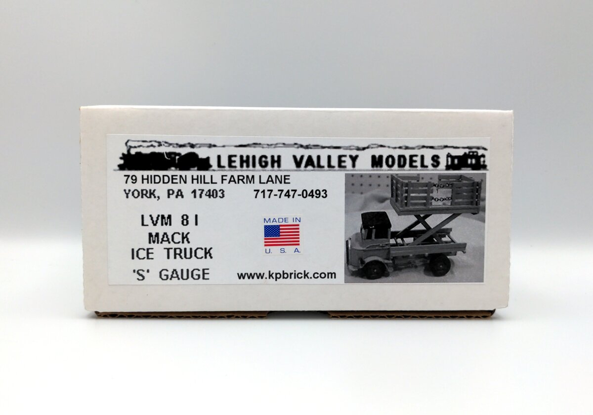 Lehigh Valley Models LVM 8-I S Scale Mack Ice Truck Kit