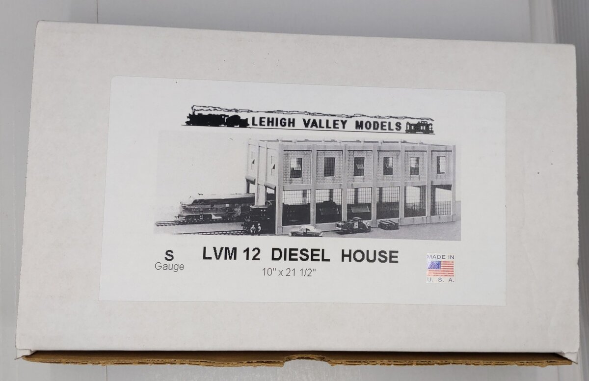 Lehigh Valley Models LVM 12 S Gauge Diesel House Model Building Kit