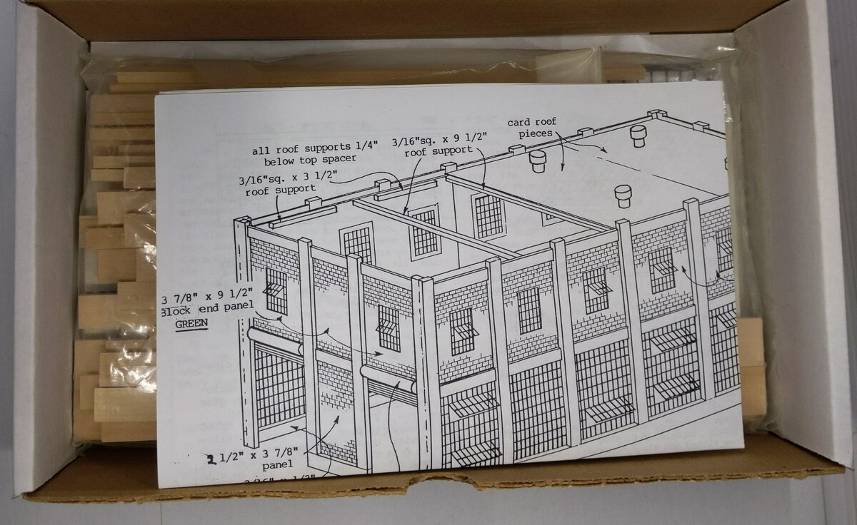 Lehigh Valley Models LVM 12 S Gauge Diesel House Model Building Kit