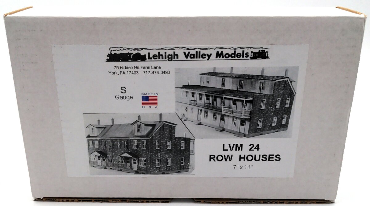 Lehigh Valley Models LVM 24 S Row Houses Building Kit