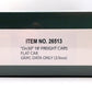 Bachmann 26513 On30 Data Only Gray 18' Flat Car (Set of 2)
