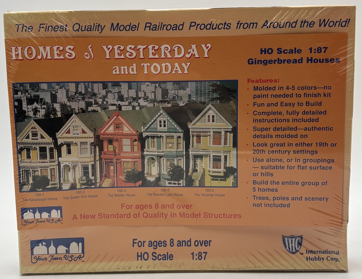 IHC 100-5 HO Homes of Yesterday and Today Building Kit