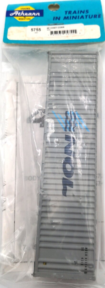 Athearn 5755 HO NOL 40' Container Corrugated
