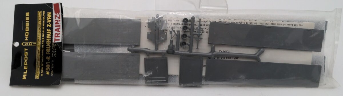 Mile Post Model Works 501-2 HO Scale Fruehauf Z-Van Kit