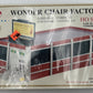 Model Power 458 HO Wonder Chair Factory w/ Lighted Billboard Building Kit