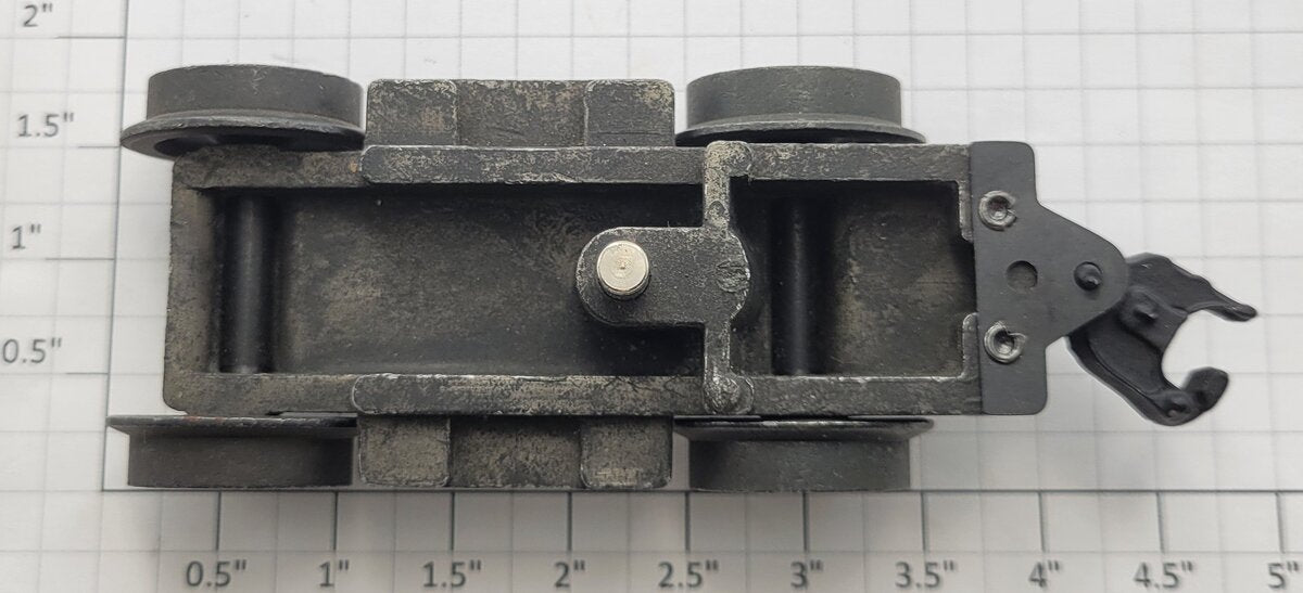 Lionel 2343-151 F3 B-Unit Rear Non-Powered Diesel Truck Frame, Stud, & Coupler
