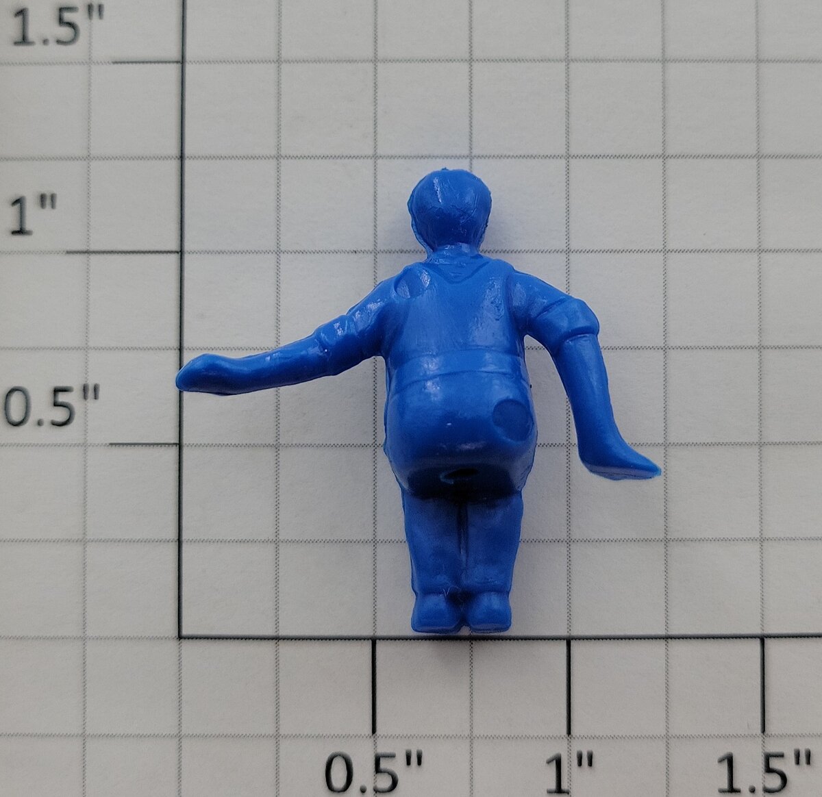 Lionel 50-84 O Gauge Light Blue Fixed Seated Crewman Figure