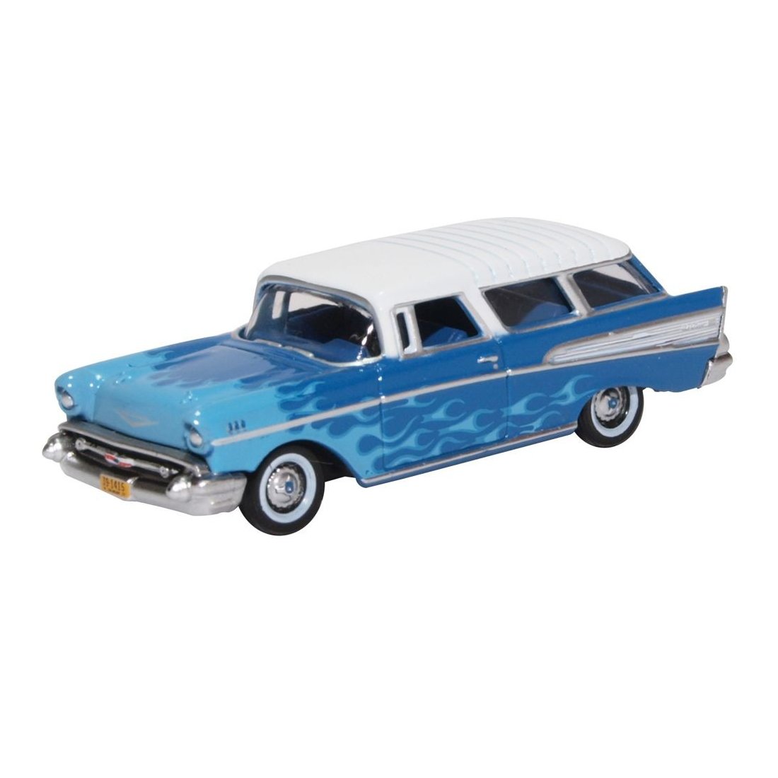 Oxford Diecast 87CN57005 HO Chevy Nomad '57 Hot Rod