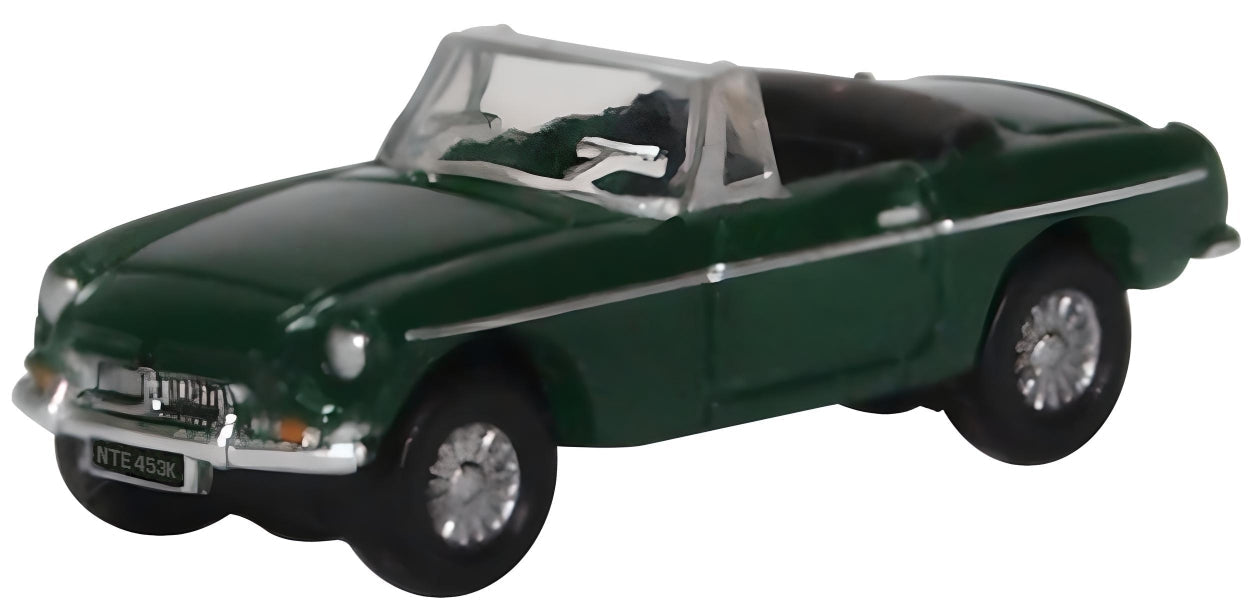 Oxford Diecast NMGB003 N British Racing Green MGB Roadster