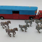 Corgi 1130 1:43 Scale Horse Transporter Chipperfields Circus W/6 Plastic Horses EX/Box
