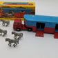 Corgi 1130 1:43 Scale Horse Transporter Chipperfields Circus W/6 Plastic Horses EX/Box