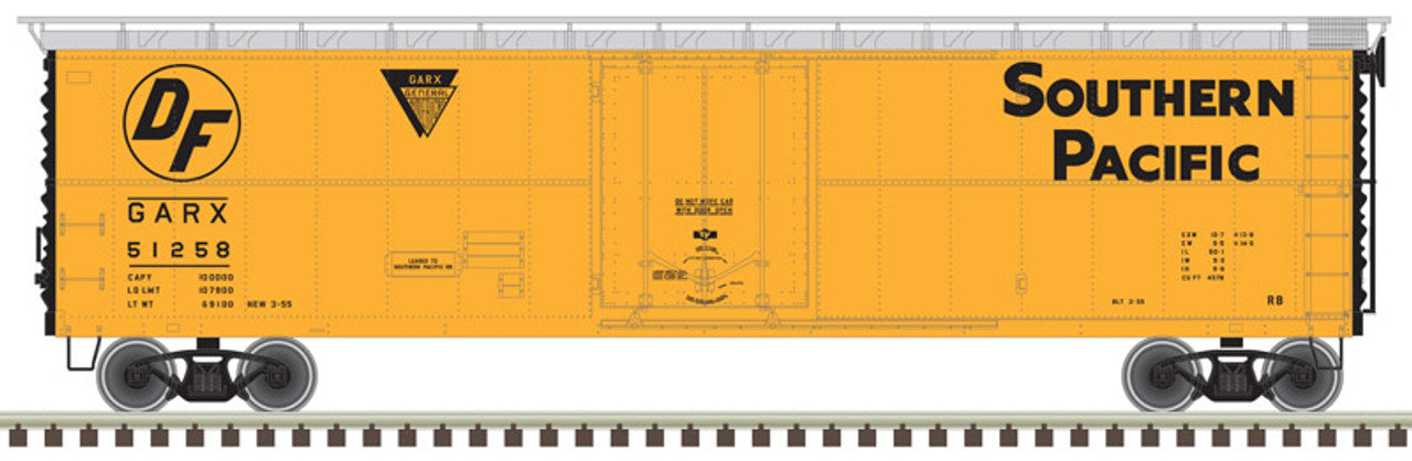 Atlas 20005788 HO Southern Pacific 50' GARX Reefer Boxcar #51281