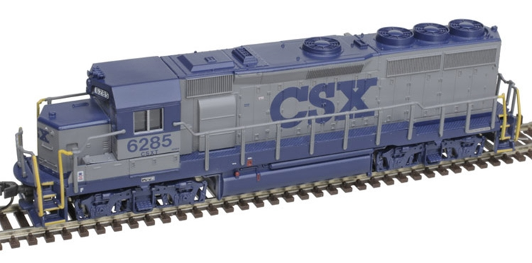 Atlas 40004744 N CSX GP40-2 Diesel Locomotive with DCC & Sound #6285