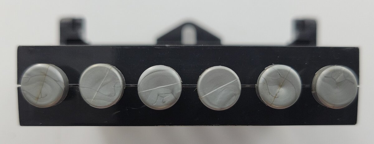 Lionel 8578-52 Black Ballast Tamper Frame with Gray Rod Assembly