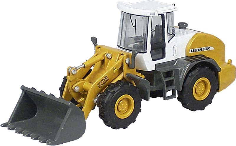 NZG 508 HO/1:87 Scale Diecast Metal-Collection 87 Yellow and White Liebherr 538