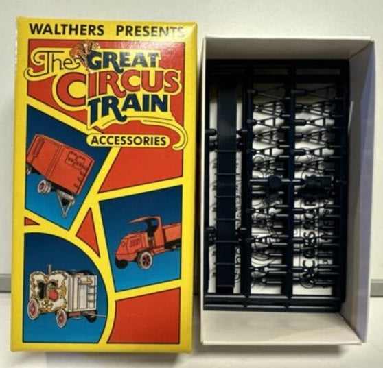 Walthers 933-1375 HO The Great Circus Train Ramp Run Plastic Kit
