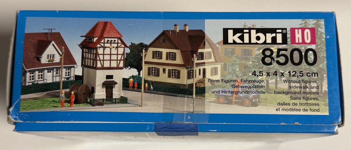 Kibri 8500 HO Scale German Town Electricity Tower Building Kit