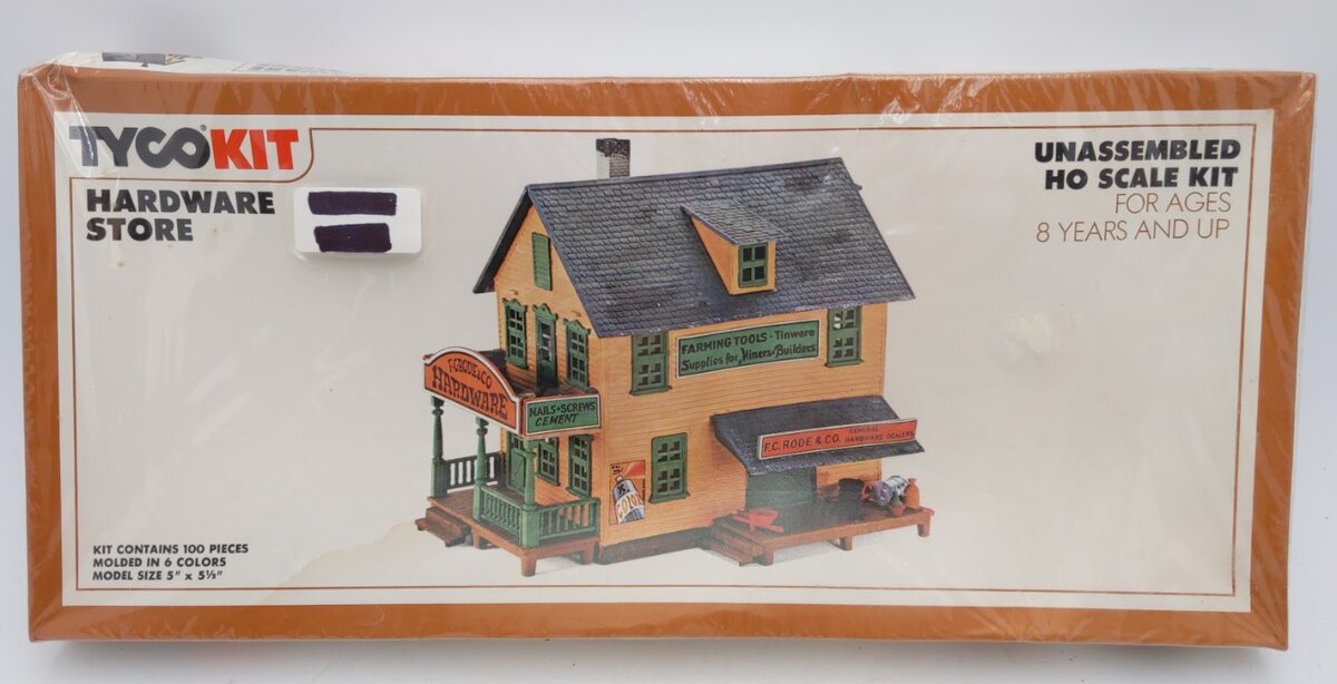 Tyco 7778 HO Scale Hardware Store Building Kit