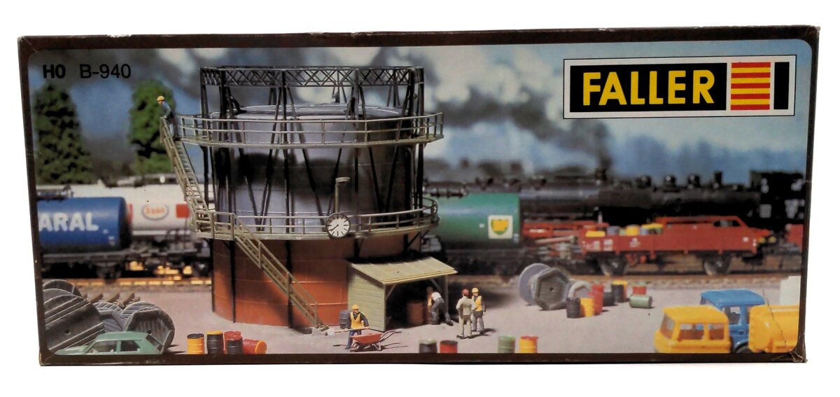Faller B-940 HO Scale City Gas Location Model Building Kit