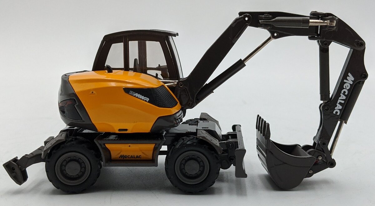 Conrad 2208 1:50 Mecalac 15MWR Wheeled Excavator
