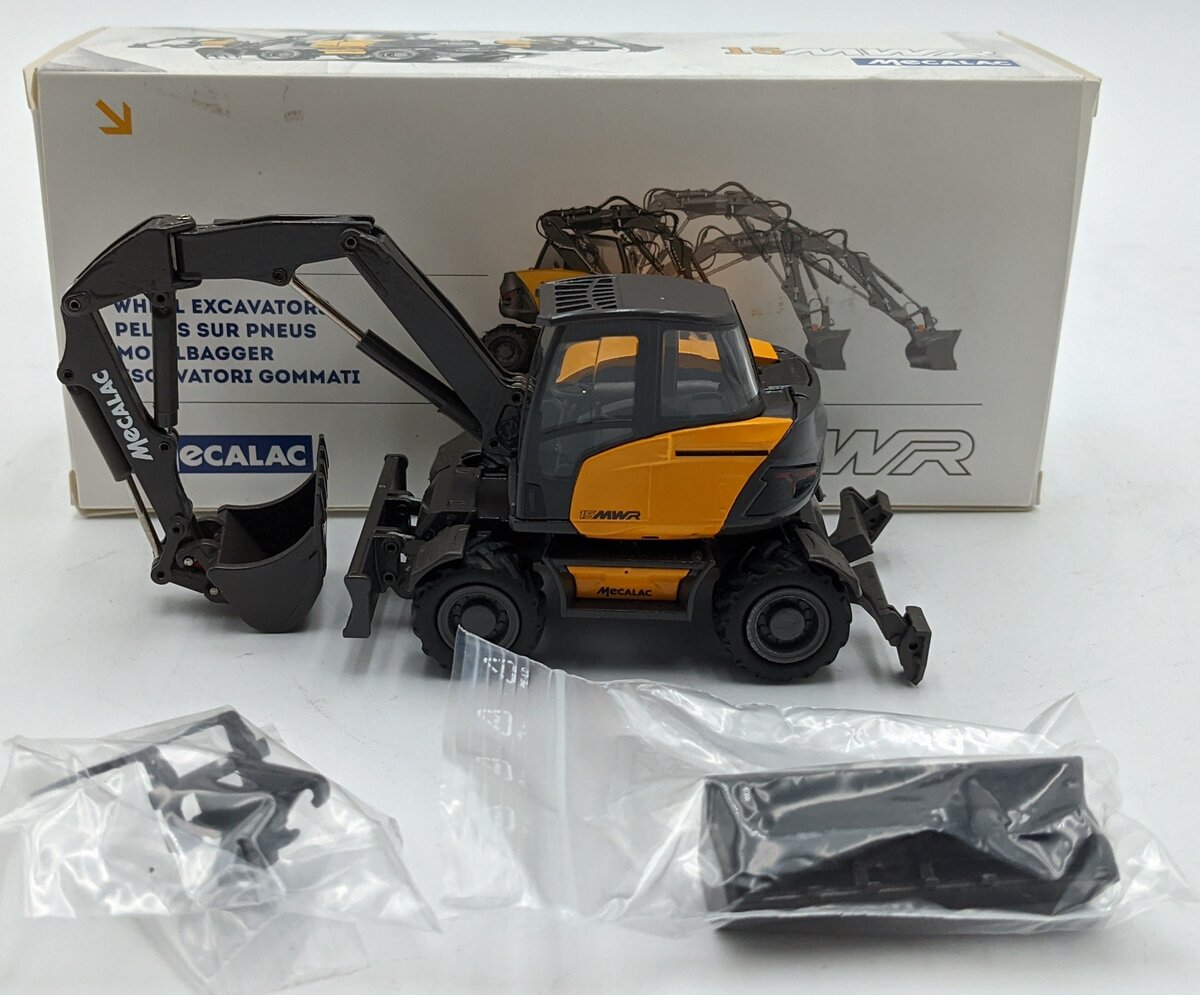 Conrad 2208 1:50 Mecalac 15MWR Wheeled Excavator