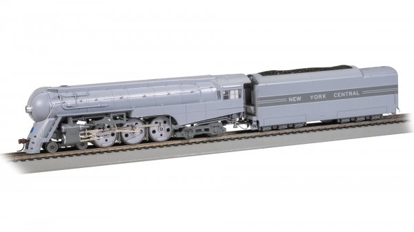 Bachmann 56604 HO NYC Dreyfuss Streamlined Hudson Steam Locomotive #5452