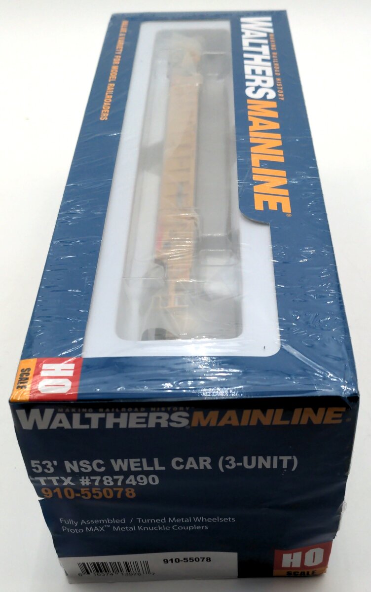 Walthers 910-55078 53' 3 Well TTX #787490