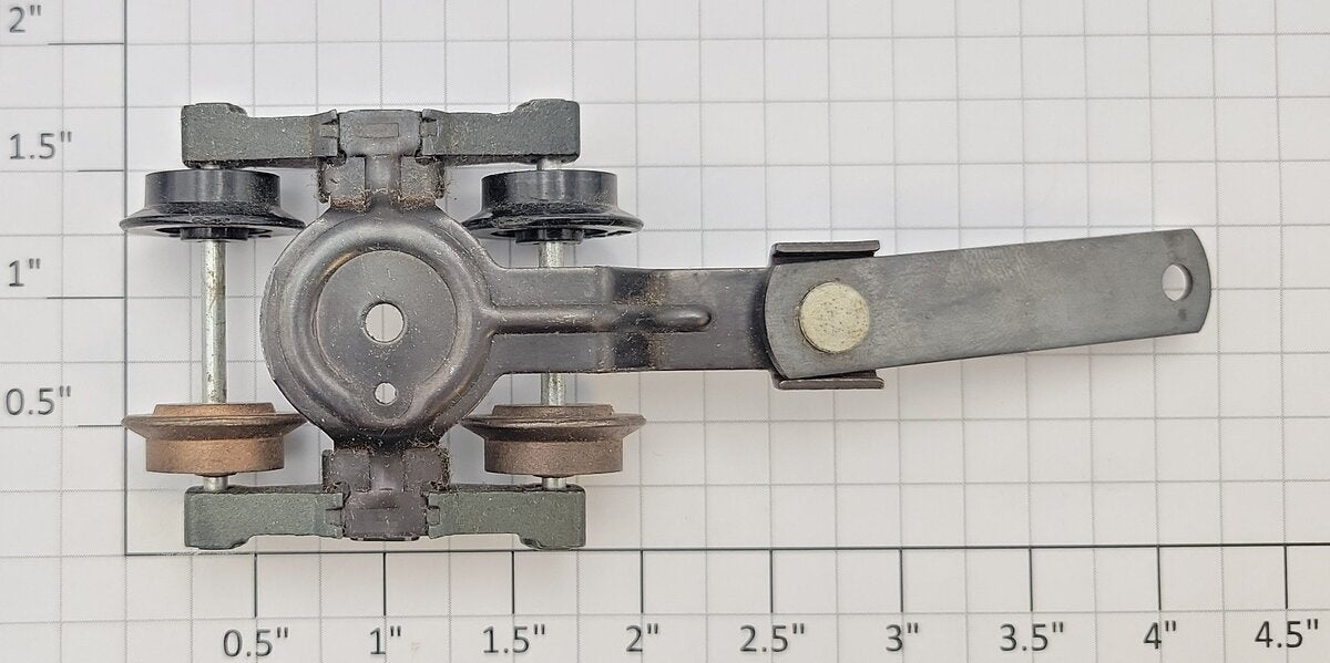 American Flyer AF-FTTD-2 Metal Front Tender Truck with Drawbar