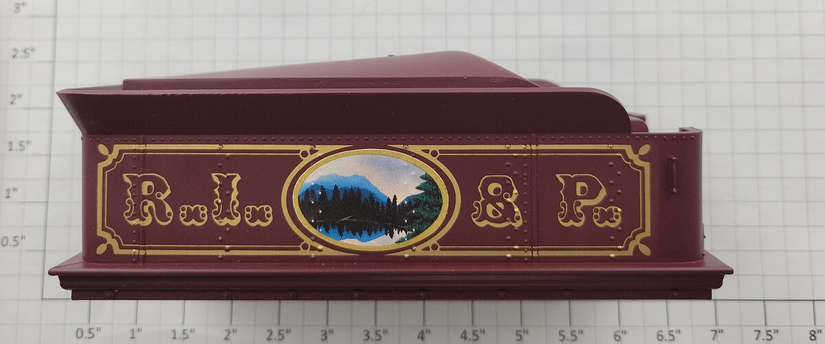 Lionel 1862-51 RI&P Railroad Western Tender Shell Only