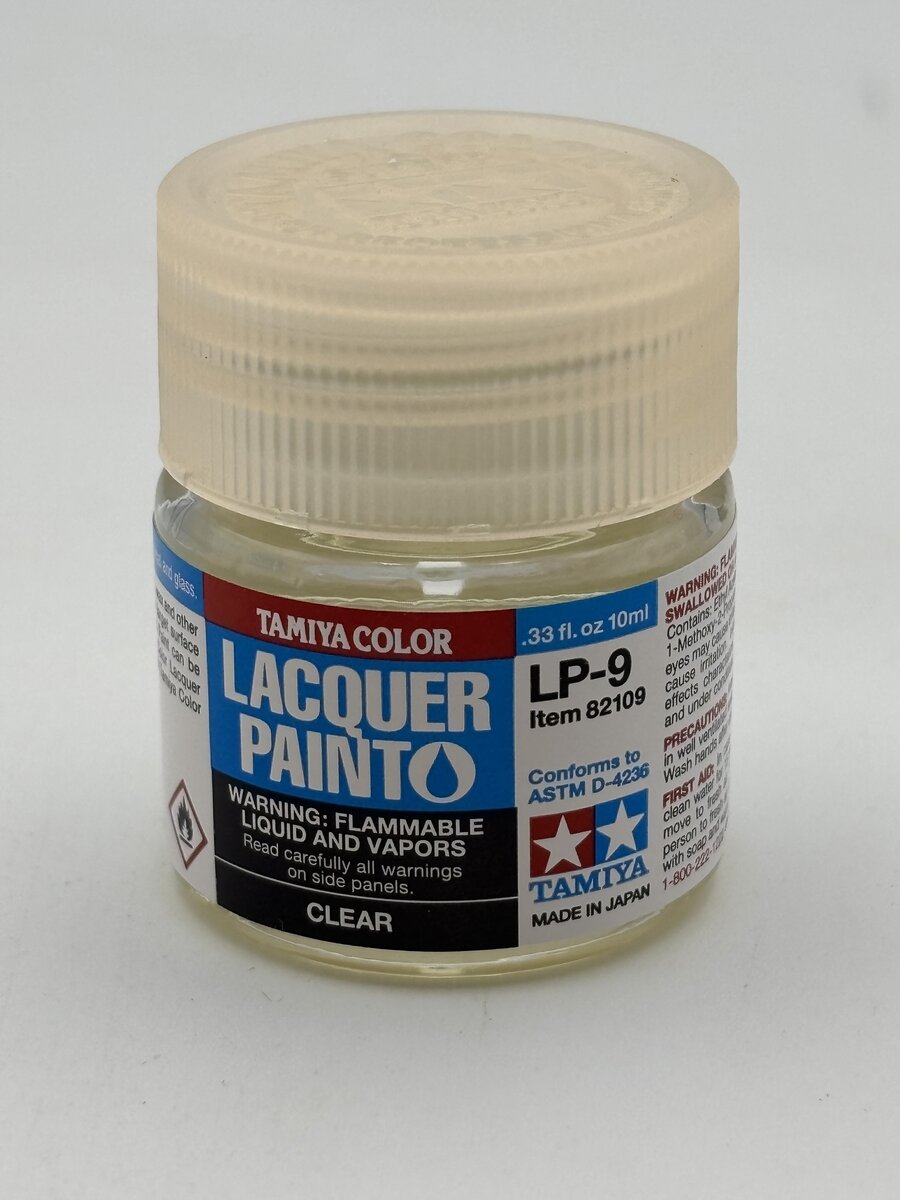 Tamiya 82109 Color Lacquer Lp-9 Clear - 10 ml Bottle