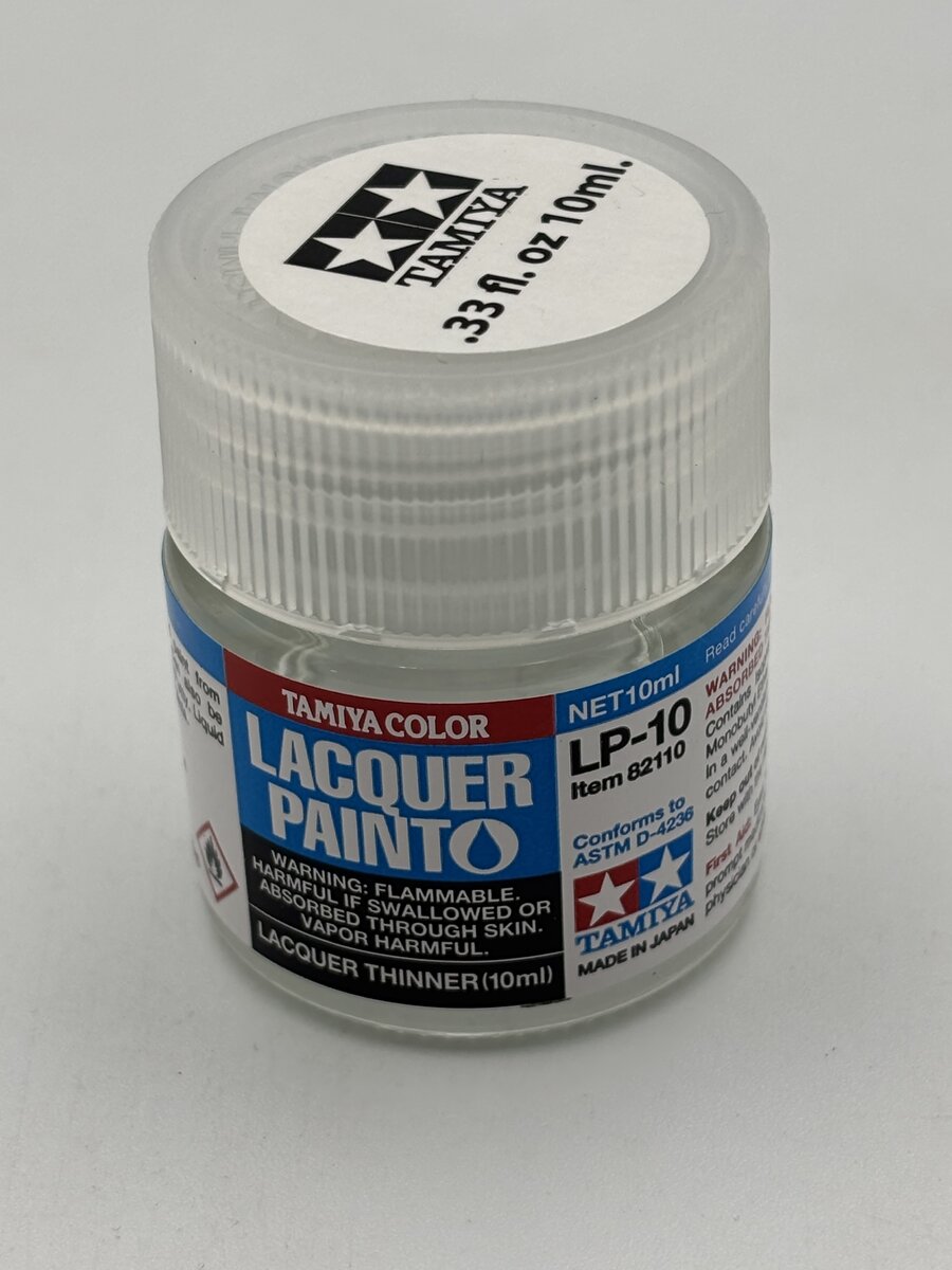 Tamiya 82110 Lacquer Thinner Lp-10 10ml Bottle