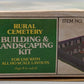 Bachmann 2559 HO Scale Rural Cemetery Building Kit